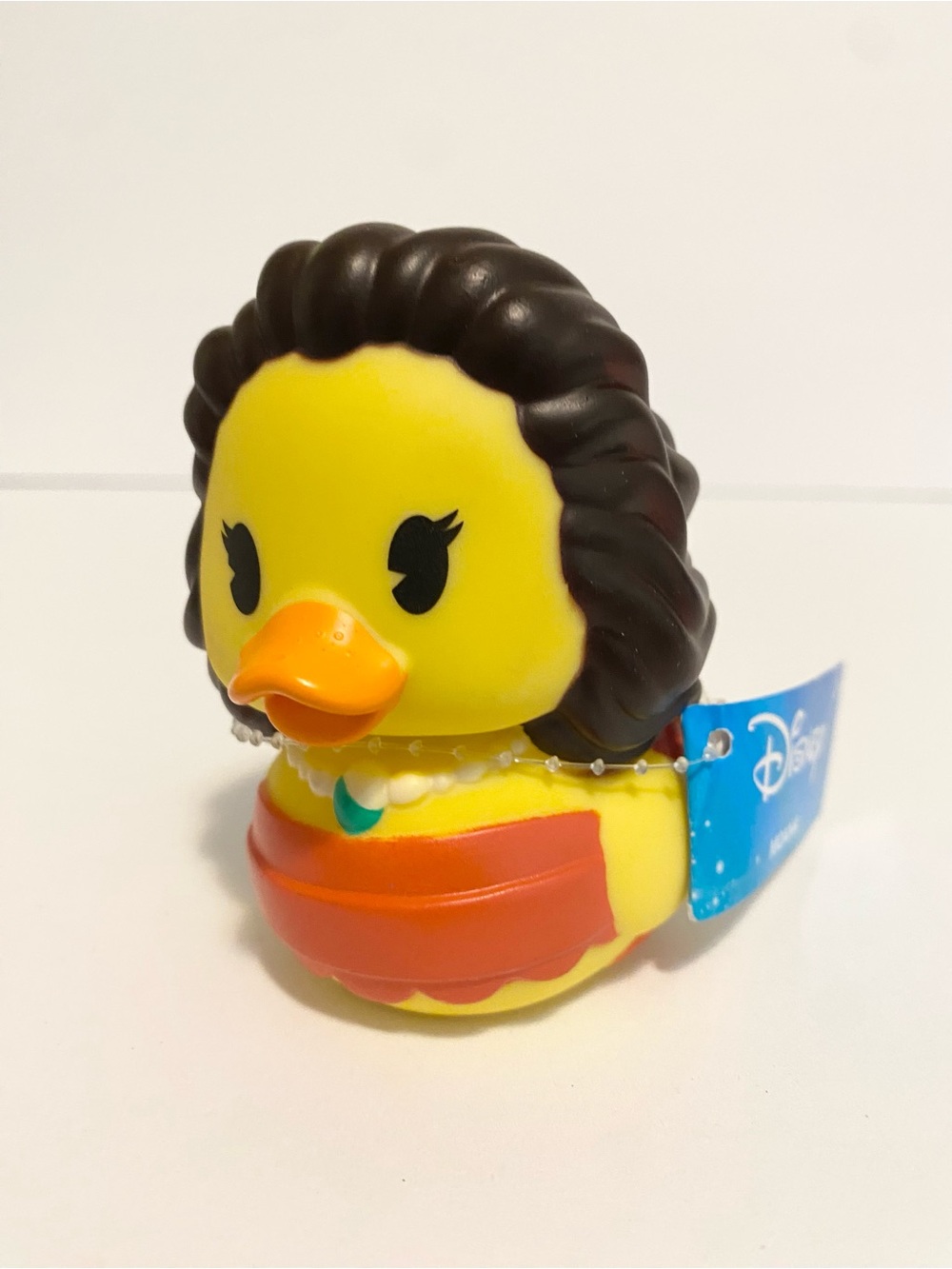 Duckalooz Disney Moana Princess Rubber Duck 3” Toy NWT